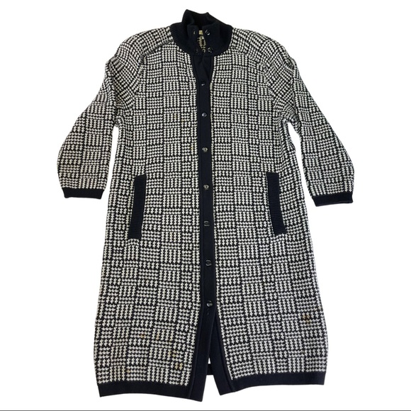 VTG J. TIKTINER France 1970s Coat Long Jacket 38 - Picture 1 of 13